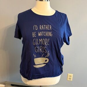 Gildan Navy Blue Graphic Tee size 3X - Gilmore Girls